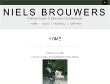 Tablet Screenshot of nielsbrouwers.com